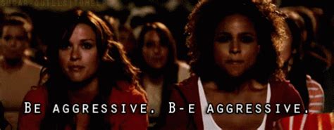 b e aggressive gif|be aggressive cheer gif.